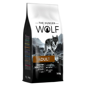 The Hunger of the Wolf Croquettes pour chiens adultes de toutes races et chiens allergiques, formule délicate sans céréales avec