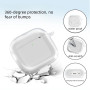 BoerHang Coque Compatible avec AirPods 4 2024, TPU Antichoc Transparent Simple [LED Frontale Visible] Compatible avec AirPods 4 