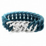 Bracelet TheRubz 100181 Bleu Silicone Acier inoxydable Argenté Acier/Silicone 25,99 €