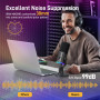 MAONO XLR-USB Micro Streaming, Dynamiques Podcast Micro avec Logiciel, Microphone pour PC Gaming, PS4-PS5, Doublage Voix, Enregi