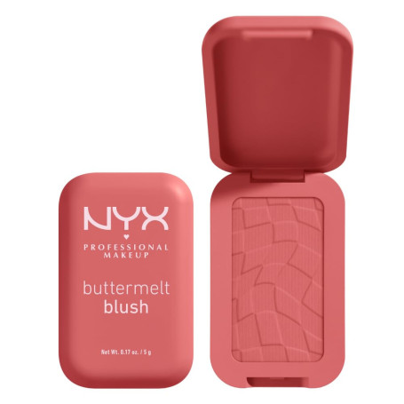 NYX PROFESSIONAL MAKEUP - Blush en Poudre, enrichi en beurre de mangue, beurre d'amande & beure de karité - Texture Fondante - F