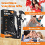 BIIB Cadeau Homme, 12 en 1 Outil Multifonction, Idee Anniversaire Cadeau Homme Noel Original, Cadeau Papa Gadget Insolite Utile,