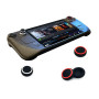 GIOPUEY Capuchon Joystick Compatible avec Steam Deck OLED, 4 Pièces Silicone Joystick Thumb Stick Grips Cap Coque étui de Protec