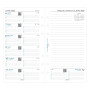 Filofax Personnel 1 semaine sur 1 page + notes. Français 2025