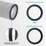 Lot de 3 bagues d'adaptation (95 mm) pour filtre d'objectif, bague Step Down compatible avec toutes les marques de 95 mm UV ND C