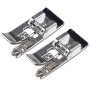 Jopto 2 Pièces Pied-de-biche pour Machine à Coudre Overlock (G) Compatible avec la Plupart des Machines à Tige Basse Singer, Bro