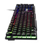 EMPIRE GAMING - Clavier Gamer Nouveau K300 (AZERTY) - 105 Touches Semi-Mécaniques - Rétroéclairage LED RGB - 19 Keys Anti-Ghosti