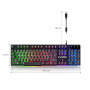 EMPIRE GAMING - Clavier Gamer Nouveau K300 (AZERTY) - 105 Touches Semi-Mécaniques - Rétroéclairage LED RGB - 19 Keys Anti-Ghosti