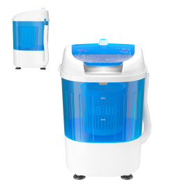 SOARS Mini Machine à Laver Semi-Automatique, Mini Lave Linge & Essoreuse 2-En-1, Charge 2 Kg, pour Vêtements de Bébé, Serviettes