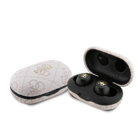 CG MOBILE Écouteurs Guess TWS - ENC 4G - avec étui de Chargement - (Rose)