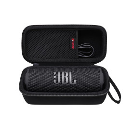 XANAD Étui Transport Rigide pour JBL Flip 7/ Flip 6/ JBL Grip/Tuner 2 Enceinte Bluetooth Portable sans Fil (Noir)