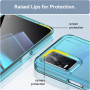 Compatible pour Real 8 5G / RMX3241 / Realme Narzo 30 5G RMX3242 / Realme 9 5G Coque cover case soft mat gel silicone protection