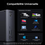 UGREEN Revodok Max 2131 Dock Thunderbolt 5 120Gbps Double Affichage 13 en 1 Docking Station d'accueil avec Plusieurs Thunderbolt