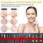 Extracteur Point Noir, IUMAKEVP 15 Pièces Tire Comédons Pince Professionnels en Acier Inoxydable pour Enlever Boutons, Acnés, Bo