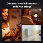 Philips Hue White Ambiance, ampoule LED connectée filament culot E27, compatible Bluetooth, pack de 3, fonctionne avec Alexa, Go