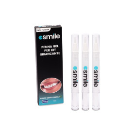 EASY SMILE – Recharge Professionnelle de Blanchiment Dentaire – 3 Stylos de Gel Blanchissant – Blanchiment Rapide et Efficace, É