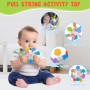 Plunack Jouets Bébés pour 6 à 12 Mois | 4 in 1 Montessori Sensoriel Jouets | Jouet Empilable Bébé | Motricité Cube d'activité Je