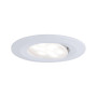 Paulmann 99931 spots enc. LED Calla rond kit de 3 incl. 3x6,5W IP65 gradable projecteurs enc. Blanc dép. éclair. d'armoire plast