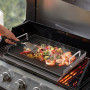 GFTIME Plaque de cuisson universelle 43 x 33 cm - Plancha pour barbecues à gaz et au charbon - Barbecue électrique - Revêtement 