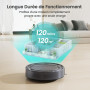 Lefant Aspirateur Robot, Mince Silencieux Connecté WiFi-Bluetooth-Alexa-App, 6 Modes de Nettoyage, Auto-Charge, 120min d'Autonom