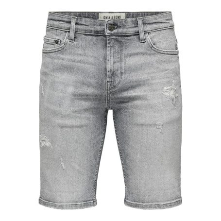 Only & Sons Short en Jean Homme