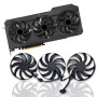 Dotodo CF9010U12D Ventilateur de carte graphique 88 mm 12 V/0,45 A – Dual Ball Bearing – Ventilateur de rechange pour Asus GeFor