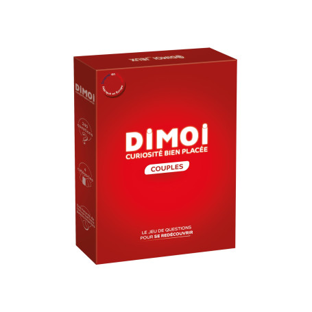 Dimoi Jeu de Couple 240 Cartes pour entamer des Conversations passionnantes et développer sa complicité Amoureuse - Cadeau Femme