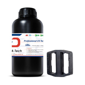 Siraya Tech Blu Résine d'Imprimante 3D Haute Ténacité - Solide et Précise, Séchage UV Rapide 405 nm pour LCD DLP (Noir Obsidienn