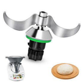 Hossom Couteau Mélangeur pour Thermomix TM5 / TM6, Couteau Mélangeur en Acier Inoxydable Accessoire de Remplacement Thermomix, P