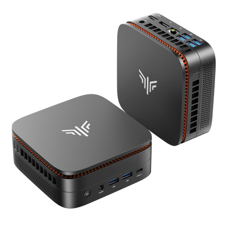 ACEMAGICIAN Mini PC, AMD Ryzen 3 4300U jusqu'à 3,7 GHz,16 Go DDR4 256 Go M.2 SSD Micro Ordinateur de Bureau, 4K UHD HDMI+DP+Type