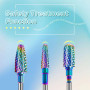 Depvko Lot de 6 embout ponceuse ongles professionnelles: 3/32" carbure de tungstène fraises à ongles avec brosse de nettoyage, e
