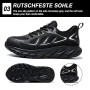 ISOOUS Chaussures de Sécurité Homme Baskets de Sécurité Femme Légère Chaussures de Travail Embout Acier Protection Antidérapant