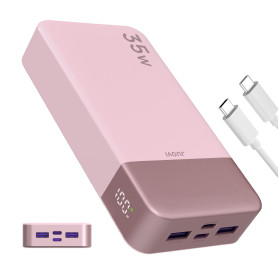 Chargeur Portable 20000mAh, JUOVI Chargeur Portable 35W, Chargement Rapide, PD3.0 QC4.0 Batterie Externe pour téléphone avec Aff