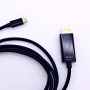 JZK 1.8M USB Type C vers HDMI câble adaptateur 4K 60Hz pour téléphone/tablette/ordinateur portable vers téléviseur/écran UHD, co
