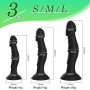 BDSMYOU Plug anal Plug Anale Gode Ventouse,Masturbation Masseur Anus Dilatateur Stimulateur Prostate Point G,Plug Prostatique Ho