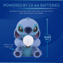 Stitch Lampe Officiellement licencié Lilo, Lampe, Cadeau de collection Disney, Veilleuse pour table de nuit, Décor de chambre, B