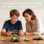 Sillbird Robot Enfants Garçons, 5 en 1 Technic Robot Programmable avec Application et Télécommande, Roboticset Éducatif pour Fil