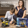 Sillbird Robot Enfants Garçons, 5 en 1 Technic Robot Programmable avec Application et Télécommande, Roboticset Éducatif pour Fil