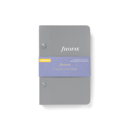 Classeur de rangement personnel gris