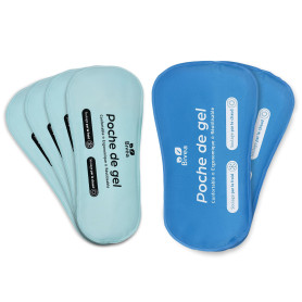 Bivea - Routine 6 Poches De gel Ergonomique pour bain dérivatif - Cryothérapie périnéale - Bienfaits du froid - Lot de 2 grands 