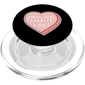 Soutien émotionnel Kindle Cœur Rose PopSockets PopGrip pour MagSafe