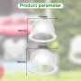 JEYORZY 10 Pièces Pompe D'amorce pour Tondeuse, Pompe D'ampoule D'amorce, Tasse D'huile de Carburateur Primer Amorceur Ampoules 