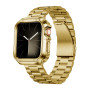 BINLUN Bracelet Compatible avec Apple Watch 46mm 45mm 44mm 42mm 41mm 40mm 38mm 49mm Bracelets Acier Inoxydable Métal avec Boîtie