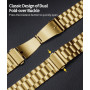 BINLUN Bracelet Compatible avec Apple Watch 46mm 45mm 44mm 42mm 41mm 40mm 38mm 49mm Bracelets Acier Inoxydable Métal avec Boîtie