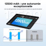 DOOGEE Tab E3 Max Tablette Android 15, Tablette 14 Pouces 13500mAh Batterie, MTK G100 Octa-Core, 32GB+256GB/TF 2TB, Tablette Tac