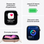 Apple Watch Series 11 [GPS 42 mm] Montre connectée avec boîtier Or Rose et Bracelet Sport Rose Tendre. Score de Sommeil, Moniteu