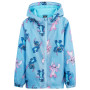 Disney Veste Stitch, Impermeable Enfant Fille, Veste de Pluie Enfant avec Doublure en Polaire, Vêtement Enfant Fille Ado 4-14 An
