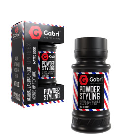 Gabri Poudre coiffante 21 g | Poudre de poussière épaississante volumisante | Tenue flexible | Aspect mat | Contrôle maximal | P