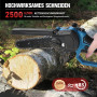 Mini Tronçonneuse 8 et 6 Pouces, Tronconneuse Electrique Sans Balais Compatible avec Batterie Makita 18V, Avec chaînes en alliag