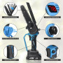 Mini Tronçonneuse 8 et 6 Pouces, Tronconneuse Electrique Sans Balais Compatible avec Batterie Makita 18V, Avec chaînes en alliag